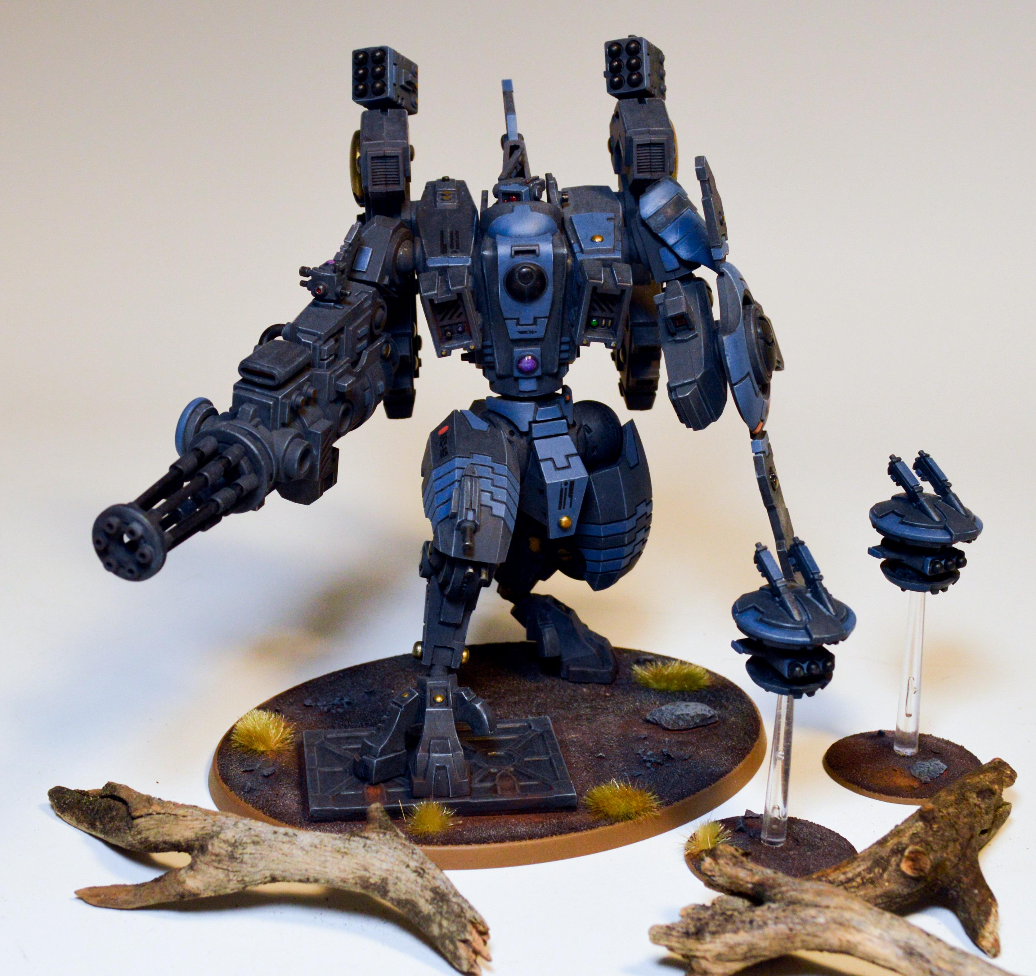 Riptide, T'au Empire, Xv104 - XV104 Riptide Battlesuit 1 - Gallery ...